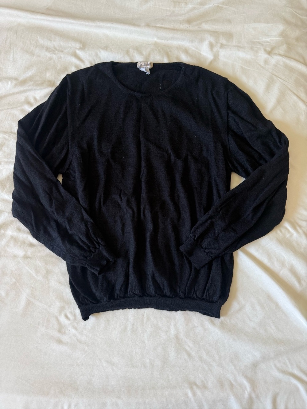 MALO | Black Crewneck Sweater - Classic Everyday Knit